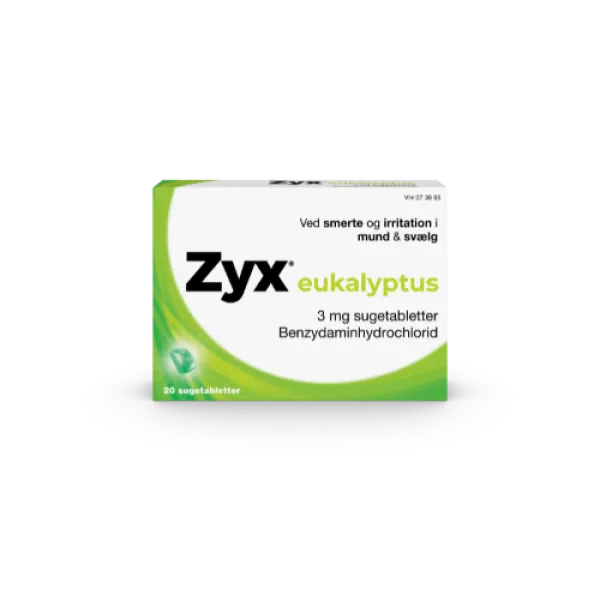 Eukalyptus 20 sugetabletter